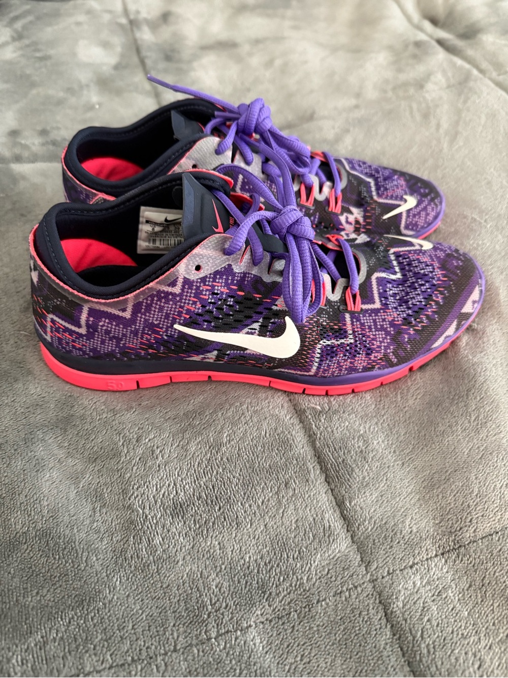 Nike Free TR Fit 4 / Nike Free 5.0 Purple & Pink  Shoes